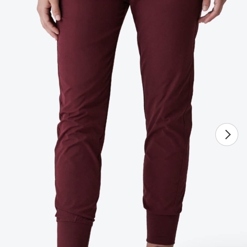 Burgundy Jogger Pants